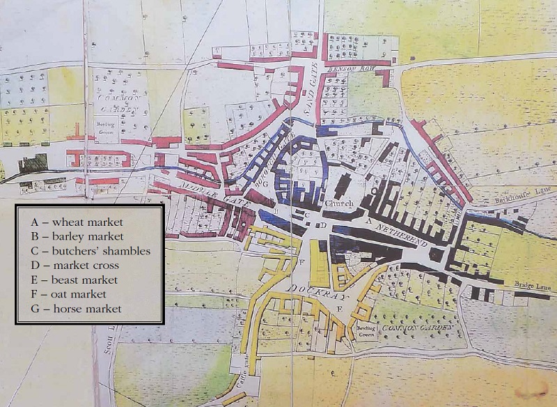 The James Clarke map of Penrith c. 1787