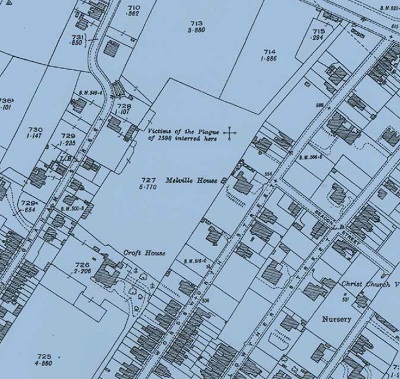 Plague Lonnin 1925 map